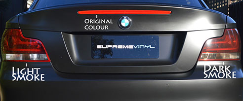 car light tinting