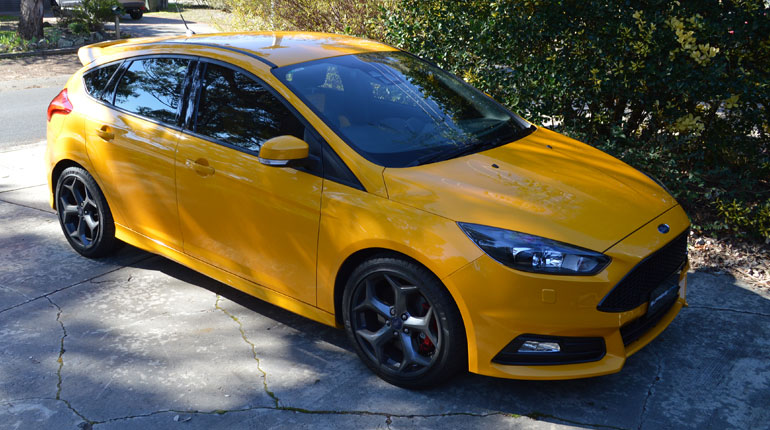 paint protection cnaberra focus st